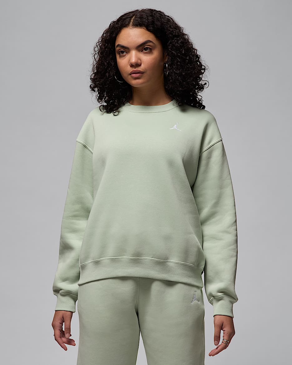 Sweat a col ras du cou Jordan Brooklyn Fleece pour femme. Nike FR
